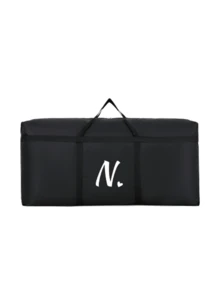 1 chiếc túi du lịch cỡ lớn, túi hành lý gấp gọn có họa tiết chữ cái đầu, túi xách chống thấm nước, thích hợp cho du lịch, công tác, nghỉ dưỡng, túi du lịch đa năng tiện dụng, túi du lịch cuối tuần unisex. - màu đen - Xem 26