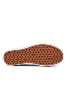 Giày thể thao Vans Classic Slip-On Nam Nữ Thường Ngày Dễ xỏ vào Vải Canvas Thoáng Khí Cổ giày có đệm Mũi giày được gia cố Đế cao su chống trượt Phong cách cổ điển Đường phố Đi lại hàng ngày Checkerboard VN000EYEBWW1 - Bảng đen trắng/trắng - Xem 4