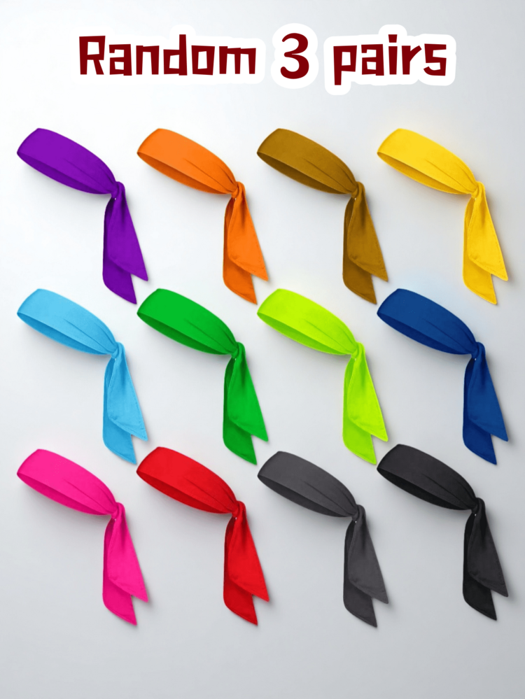 1 件头带头箍男女空手道头带成人可调节弹性头巾吸汗带运动发带运动网球篮球跑步锻炼头巾头带秋冬发带女士度假装束发饰女士优雅围巾 - 彩色 - 查看 22