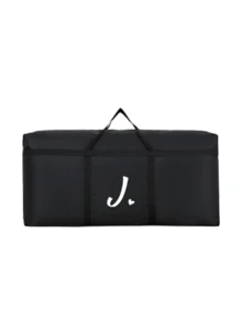 1 chiếc túi du lịch cỡ lớn, túi hành lý gấp gọn có họa tiết chữ cái đầu, túi xách chống thấm nước, thích hợp cho du lịch, công tác, nghỉ dưỡng, túi du lịch đa năng tiện dụng, túi du lịch cuối tuần unisex. - màu đen - Xem 17