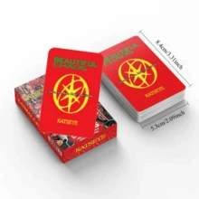 92 piezas/Set Tarjetas postales coreanas personalizadas y creativas, tarjetas mini coleccionables, tarjetas LOMO de doble cara, adecuadas para estudiantes y fanáticos - Multicolor - Ver 3