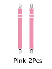 4pcs Adjustable Bed Sheet Fasteners, Elastic Bed Sheet Holders With Metal Clips, Fit For Bed Sheets, Mattresses, Ironing Boards Or Sofa, Heavy Duty Bed Corner Sheet Grippers With Locks, Non-Slip Bed Sheet Clips, Bed Frame Stabilizers - Multicolor - View 23