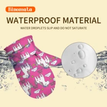 2 Pairs Toddler Boys And Girls Cartoon Print Mittens, Size M (1-2 Years Old), Waterproof Warm Winter Gloves For Outdoor, Snow, Skiing