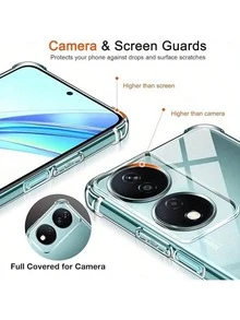 2个透明防震手机壳，兼容华为荣耀X9b/ Nova 9/Nova 14 Ultra/Nova 14/Nova 14 Pro/400 Smart 5G/荣耀X70/荣耀50/荣耀X9c Smart/ Nova 7 Pro/荣耀90 Lite。这款透明手机壳可以为您的手机提供保护。 - 透明氣墊殼 - 查看 6