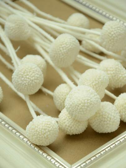 10 piezas/20 piezas Craspedia (Bolas de Billy) naturales y secas, flores amarillas, adecuadas para arreglos florales, bodas, decoración del hogar, se pueden colocar en jarrones altos