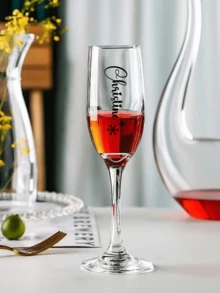 (1pc/2pcs)Customized Weddings Champagne Glasses, Personalized Champagne Flutes For Weddings, Engagements, And Anniversaries - Mr. And Mrs. Toasting Glasses Set - Reusable Gift For Newlyweds, Bridal Showers, And Romantic Celebrations - Multicolor - View 9