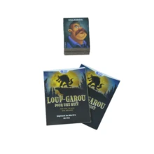Werewolf Deduction Game, Card Game, Interactive Board Game, Deduction Game, Suitable As A Gift, 3-10 Players Party, Suitable For Halloween, Christmas