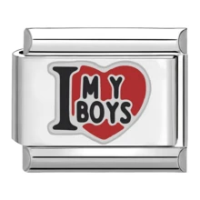 1PC Stainless Steel DIY Jewelry Accessory, Printed With Car Emblem, Heart, Rainbow, Moon, Devil's Eye Pattern, DIY Making Jewelry For Bracelet Necklaces Ring ,Modular Bracelet Components Can Be Freely Matched With Different Styles - Modules - View 18