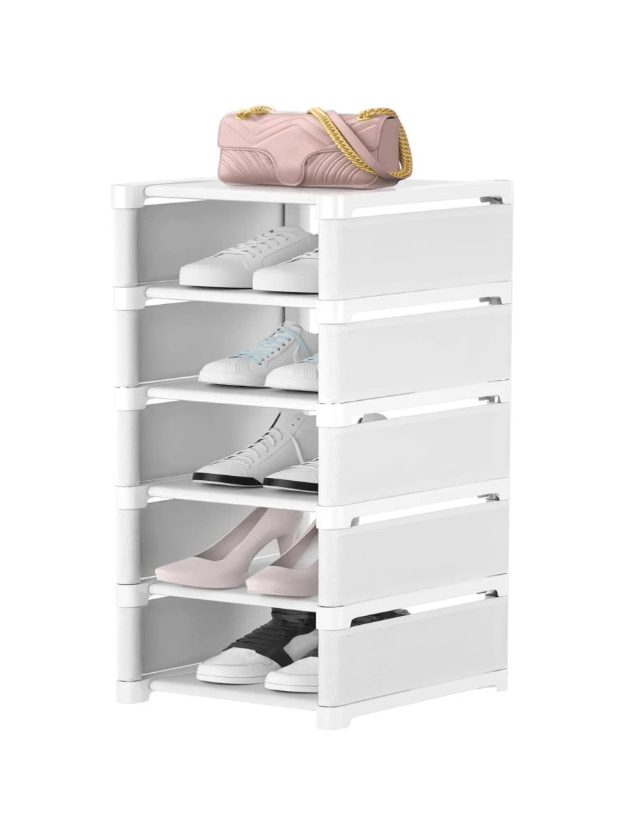 XXXAXXX 6-Tier Shoe Rack Shoe Organizer, Adjustable Rack Sturdy