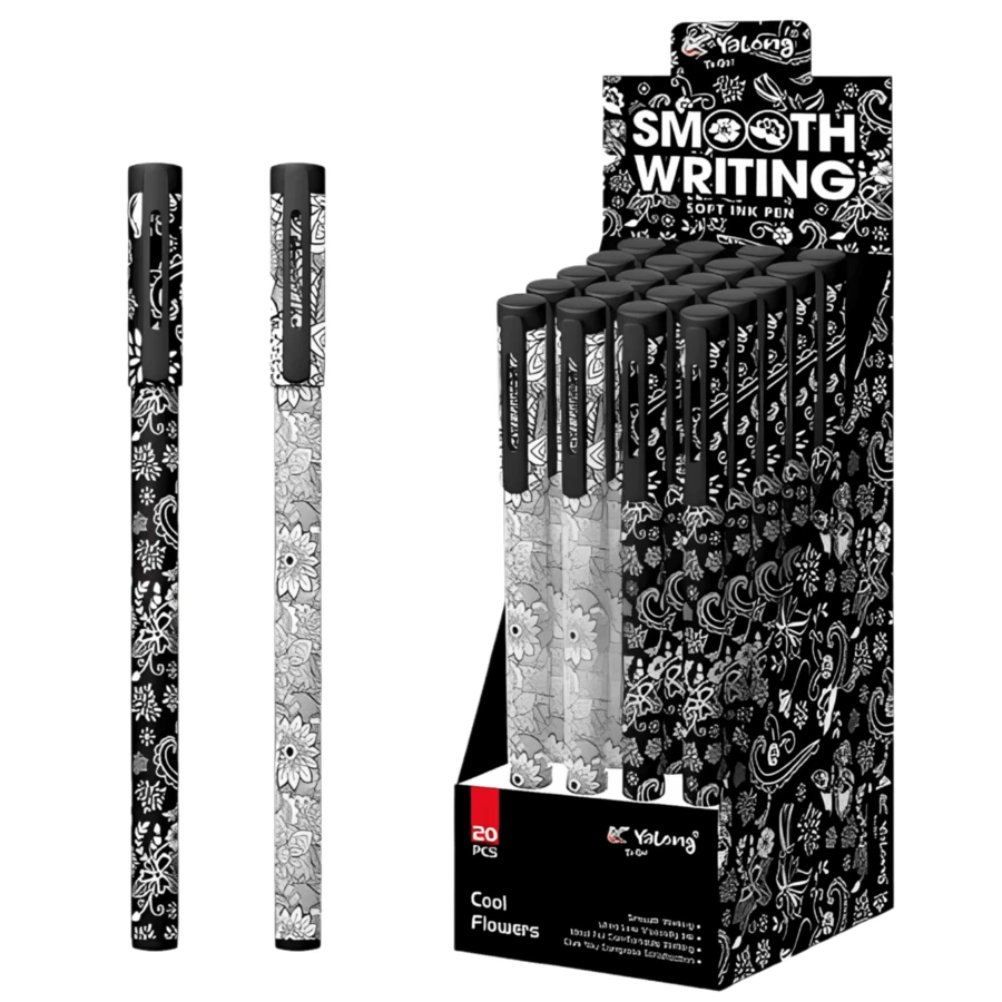 Pack de Bolígrafos de Escritura Suave y Fluida, con Tinta de Secado Rápido y Punta Fina para Mayor Precisión, Ideal para Oficina, Escuela, Universidad y Uso Diario en el Hogar - Multicolor - Ver 1