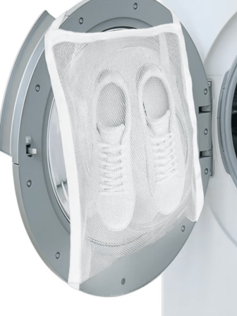 Practical Sports Shoe Bag 1 Practical Sports Shoe Drying Bag - With Zipper And Shoulder Strap - Laundry Bag Shoe Bag Suitable For Storing And Washing Shoes Clothes And Socks