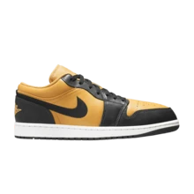Nike Air Jordan 1 Low SE Grade School 'Flax Baroque Brown' (Unisex) Flax/Baroque Brown/Vintage Coral/Black HQ3604-201 Autumn New - 棕色 - 查看 1