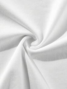 Men's Psalm 91 Graphic Print Long Sleeve T-Shirt - Cotton Crewneck Religious Bible Verse Apparel With "God Is My Refuge And Shield" Inspirational Design, Comfortable Casual Christian Faith-Based Tee For Daily Wear(280 Gsm) - 白色 - 查看 5