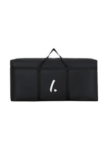 1 chiếc túi du lịch cỡ lớn, túi hành lý gấp gọn có họa tiết chữ cái đầu, túi xách chống thấm nước, thích hợp cho du lịch, công tác, nghỉ dưỡng, túi du lịch đa năng tiện dụng, túi du lịch cuối tuần unisex. - màu đen - Xem 32