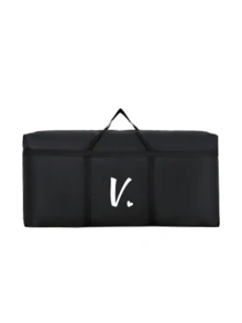 1 chiếc túi du lịch cỡ lớn, túi hành lý gấp gọn có họa tiết chữ cái đầu, túi xách chống thấm nước, thích hợp cho du lịch, công tác, nghỉ dưỡng, túi du lịch đa năng tiện dụng, túi du lịch cuối tuần unisex. - màu đen - Xem 14