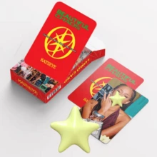 92 piezas/Set Tarjetas postales coreanas personalizadas y creativas, tarjetas mini coleccionables, tarjetas LOMO de doble cara, adecuadas para estudiantes y fanáticos - Multicolor - Ver 5