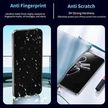 3片装钢化玻璃屏幕保护膜，兼容Pixel 9、Pixel 9 Pro、Pixel 9 Pro XL、Galaxy S25/S25 Plus/S24/S23、Redmi A5、Note 13、Note 12、Realme 10、C63、C61、Oppo Reno 7、Reno 8、Reno 10。日常、办公和居家使用必备屏幕保护膜。防水、防震、防摔、防刮。 - 黑色 - 查看 4