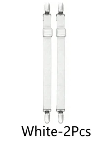 4pcs Adjustable Bed Sheet Fasteners, Elastic Bed Sheet Holders With Metal Clips, Fit For Bed Sheets, Mattresses, Ironing Boards Or Sofa, Heavy Duty Bed Corner Sheet Grippers With Locks, Non-Slip Bed Sheet Clips, Bed Frame Stabilizers - Multicolor - View 21