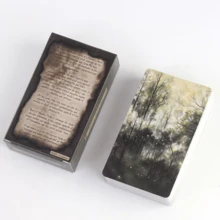 Shadow Fates Tarot Deck - Mystical Divination Cards For Soul Journey | Hand-Illustrated Occult Art | 78 Cards|Card Game - Multicolor - View 3