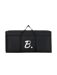 1 chiếc túi du lịch cỡ lớn, túi hành lý gấp gọn có họa tiết chữ cái đầu, túi xách chống thấm nước, thích hợp cho du lịch, công tác, nghỉ dưỡng, túi du lịch đa năng tiện dụng, túi du lịch cuối tuần unisex. - màu đen - Xem 16