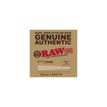 RAW Cones Black 1 1_4 Size: 20 Pack &Amp; Loader - Patented Slow Burning Pre Rolled Cones &Amp; Tips, Includes Green Blazer Sticker - 白色 - 查看 5