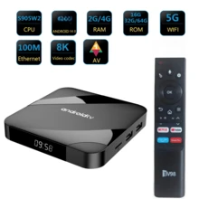 Q96 OHP A TV98 ATV W2 Android 14 电视盒 5G 双 Wifi6 电视高清 8K 视频 S905W2 四核 4K 3D 语音媒体播放器 4GB 128GB 机顶盒