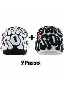 Beanie Knitting Cap Men Women Paragraph Quality Cap Harajuku Punk Cool Hat Warm Fashion Caps Unisex