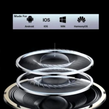 TWS E6S Bluetooth Ohrhörer, kabellose Bluetooth Kopfhörer mit Geräuschunterdrückung und Mikrofon