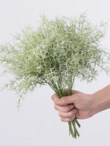 1/6/12 cây giả cao 34cm với cỏ giả, lá giả và lá bạch đàn, thích hợp trang trí tường, phòng khách, phòng ngủ, đám cưới, tiệc tùng, bàn ăn. Trang trí nhà cửa, bàn làm việc, nhà bếp, đám cưới, bàn ăn, trung tâm bàn, văn phòng, vườn, ngoài trời, nhà, sân, thích hợp cho mùa xuân, hè, thu, đông. - màu xanh lá - Xem 7