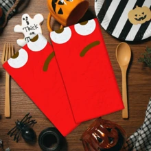 Zestaw 2/4 szt., ściereczki kuchenne, urocze, superchłonne ściereczki z mikrofibry z nadrukiem, ściereczki kuchenne do gotowania i pieczenia, ściereczki do naczyń, ściereczki do czyszczenia, ręczniki do rąk, bardzo miękkie i chłonne, wystrój kuchni, prezenty dla sąsiadów, matek, urodziny, parapetówka dla przyjaciół, niezbędne artykuły kuchenne, artykuły codziennego użytku - Wielokolorowe - Zobacz 19