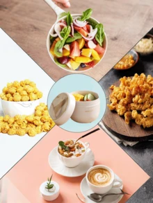 1个不锈钢保温汤杯，便携式微波炉食品容器，符合人体工程学的圆柱形设计，非常适合盛装早餐、豆浆、粥、燕麦片、牛奶等。 - 彩色 - 查看 9