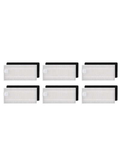 12 Pack Replacement Kit Ecovacs Deebot N79S/N79 Includes Main Brush, HEPA Filters Side Brushes Also Compatible Eufy RoboVac 11 Conga 990 view 3