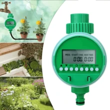 Temporizador Irrigação Programável Automático Hortas Jardins - Verde - Visão 1