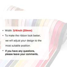 Custom Text Satin Ribbon, 2/5/10/20/30/50/90m Length, Personalized 1cm/1.5cm/2cm Width Satin Ribbon, Colorful Ribbons, Suitable For DIY Crafts, Bow Making, Wedding Decoration, Gift Wrapping And Party Decoration