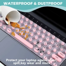 Cubierta de teclado para uñas largas, cubierta de teclado de silicona con relieve protectora para arte de uñas, cómoda escritura para uñas largas, se ajusta perfectamente a la MacBook Pro 13 2020-2023, también compatible con Pro 14 y 16 2021-2024, Air 13 y 15 - Versión Universal-Verde - Ver 9