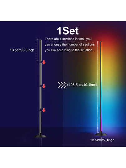 LED Lamp Modern e473 - Afbeelding 2
