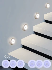 1pc /3pcs /6pcs Motion Sensor Night Light