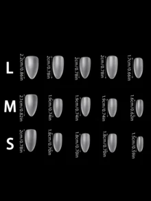 10片手工亚克力美甲贴纸，美甲用品，短款杏仁形美甲贴纸，彩色美甲贴纸（绿色、红色、粉色、橙色、蓝色、波点），适合秋季，亚克力美甲胶水，可爱美甲贴纸，度假美甲，美甲师用品，美甲套装，包含美甲工具 - 彩色 - 查看 11