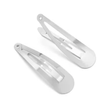 Bộ 100 chiếc kẹp tóc co giãn màu đen, kích thước 1.96 inch, thích hợp sử dụng hàng ngày, để buộc tóc, tết tóc, cài tóc mái, trang điểm, khi tắm, đi học, làm phụ kiện tóc, phụ kiện đội đầu, ghim cài tóc. - màu đen - Xem 11