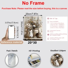 1pc Rustic Farmhouse Floral Oil Painting On Canvas Ideal For Room Decor, Bedroom Decor, Living Room Decor, Wall Art, Posters Retro-Style Summer/Fall Seasonal Theme Artwork Canvas (Optional Frame)