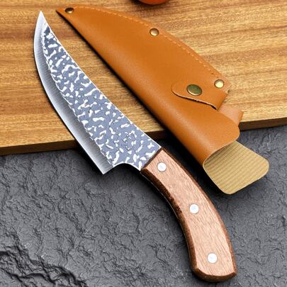 1pc Kitchen Knife, Bone Cutting Knife, Meat Cleaver Ergonomic Design Comfortable Grip Fits Well With Handheld Kitchen Accessories Ideal Gift For Family And Friends Sharp Kitchen Cleaver For Household Cutting Vegetables