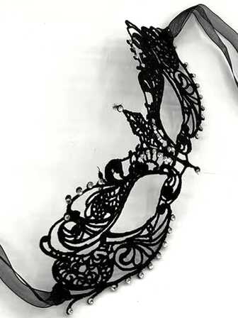 Ny typ av guldpräglad mask, dansmask i spets, moderiktig formning, sexig och intressant ögonmask, dansfestrekvisita för vuxna tjejer, festmask, moderiktig och sexig mask, dansfestkostymrekvisita, festmask, ögonmask, sminkmask för natt