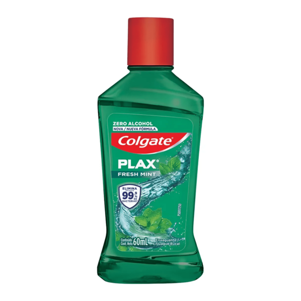 Enxaguante Bucal Plax Fresh Mint 60ml - Colgate