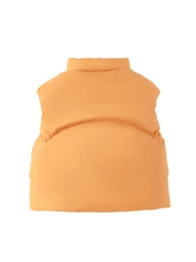 Balabala BalaOne 少女羽绒背心 2025 秋冬款，男女童保暖外套 - 深土黃 - 查看 5