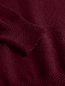 GRDR 男士高领长袖针织毛衣，百搭日常穿着