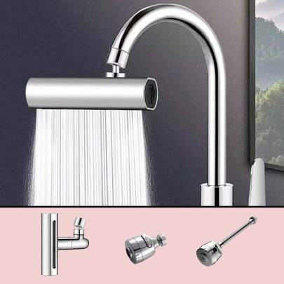 Mutfak Musluğu Sıçramaya Karşı Koruyucu Döner Musluk Uzatıcı, Üniversal Musluk Adaptörü Mutfak Eşyaları Mutfak Aksesuarları Mutfak Aletleri