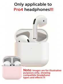 耳机保护套，兼容 1/2、Pro 3、Pro 2，圣诞装饰/礼物（适合送给女朋友、男朋友、朋友或自己）