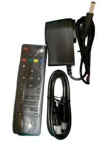 1pza Tv box ULTRA 8K / decodificador para hacer Smart tv , con cable cargador Y control remoto, variedad de funciones, LA RAPIDEZ DEL APARATO ES EN CUESTION DE EL INTERNET - Negro - Ver 2