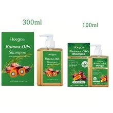 Batana Oil Shampoo,With Rosemary Leaf Oil And Batana Oil, Hydrates And Fortifies Hair, Cleanses The Scalp, Repairs Damage, Gives Hair A Natural Shine And Smooth Feel, Suitable For All Hair Types, Perfect Gift For Friends And Family - 綠色 - 查看 10