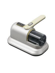 GENAI Leistungsstarker Milben-Staubsauger mit UV-Sterilisation, Wärmetrocknung & LCD-Display, leise Staubentfernung für Bett & Sofa